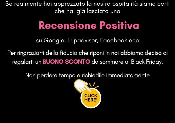 HAI LASCIATO UNA RECENSIONE POSITIVA?